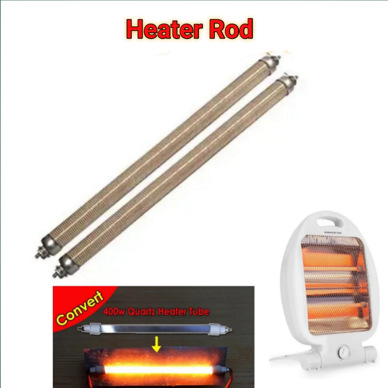 400 Watt Heater Halogen Rod Halogen Heater Rod 400 Watt Watt