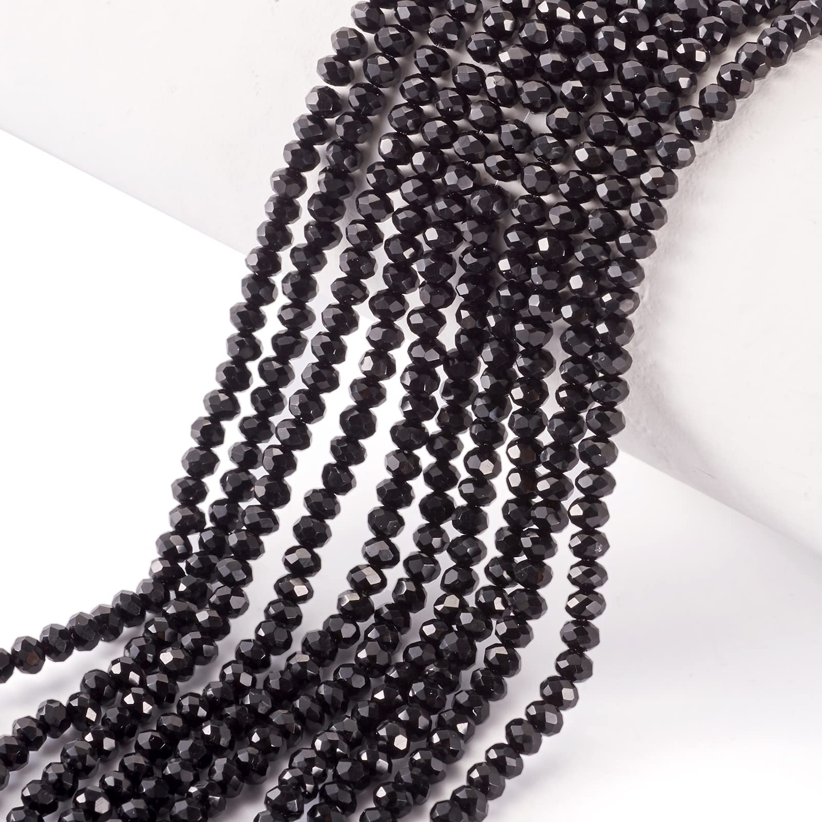 6mm Crystal Beads (80+ Pieces) for DIY Jewelry Making & Clothing Designs – High-Quality AB Crystal Beads | Yarn Vista