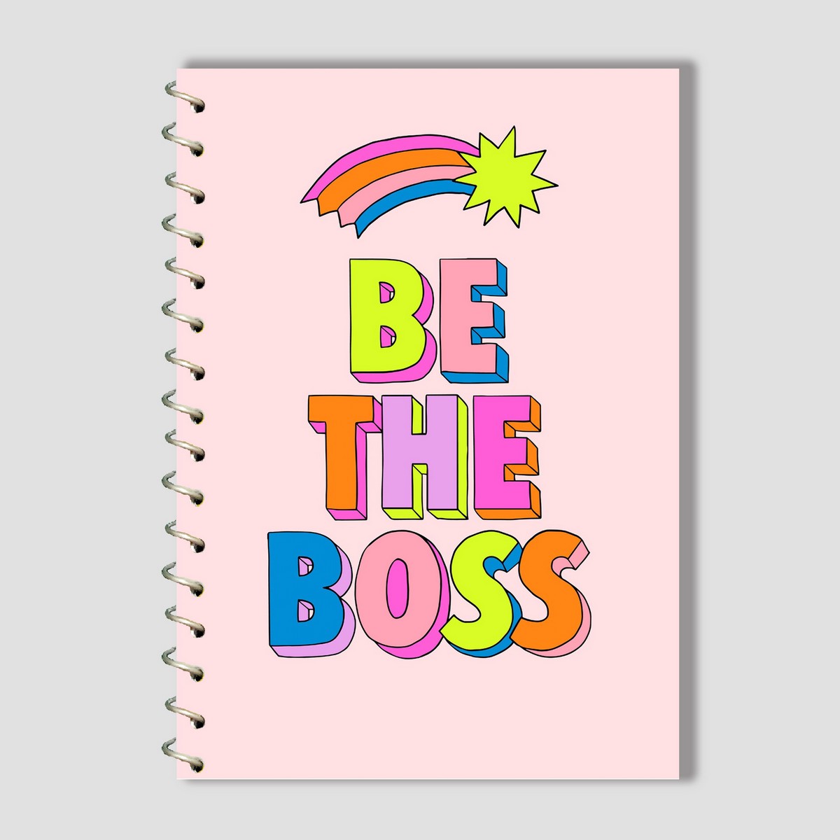 Spiral Notebook A4 or A5 Motivational Quote Daraz.pk