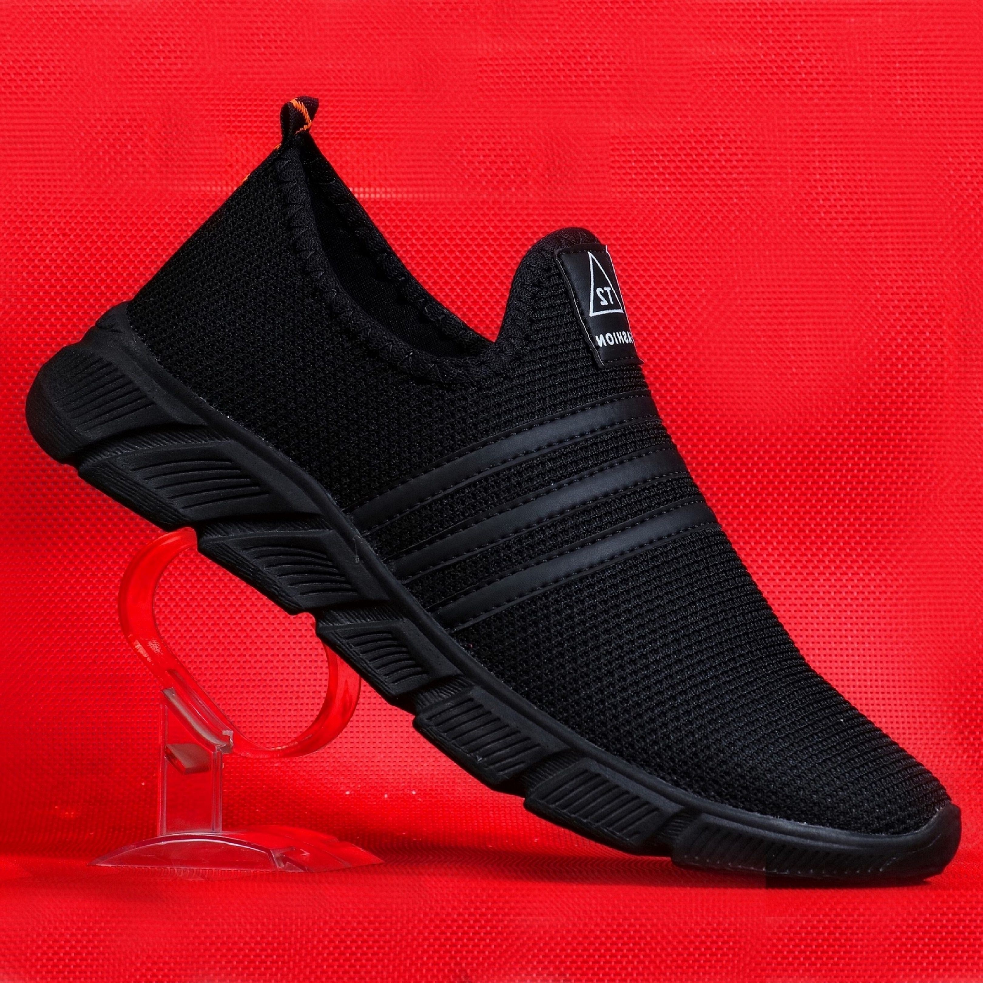 Men Casual Shoes Canves Classic Loafers Fashion Slip on Flat walking Gym Running