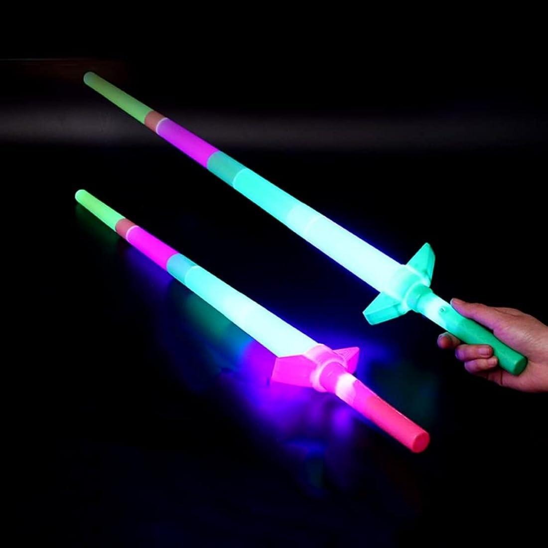 Samurai RGB Swords Toy For Kids | Lighting Sword | Lighting Ninja Sword ...