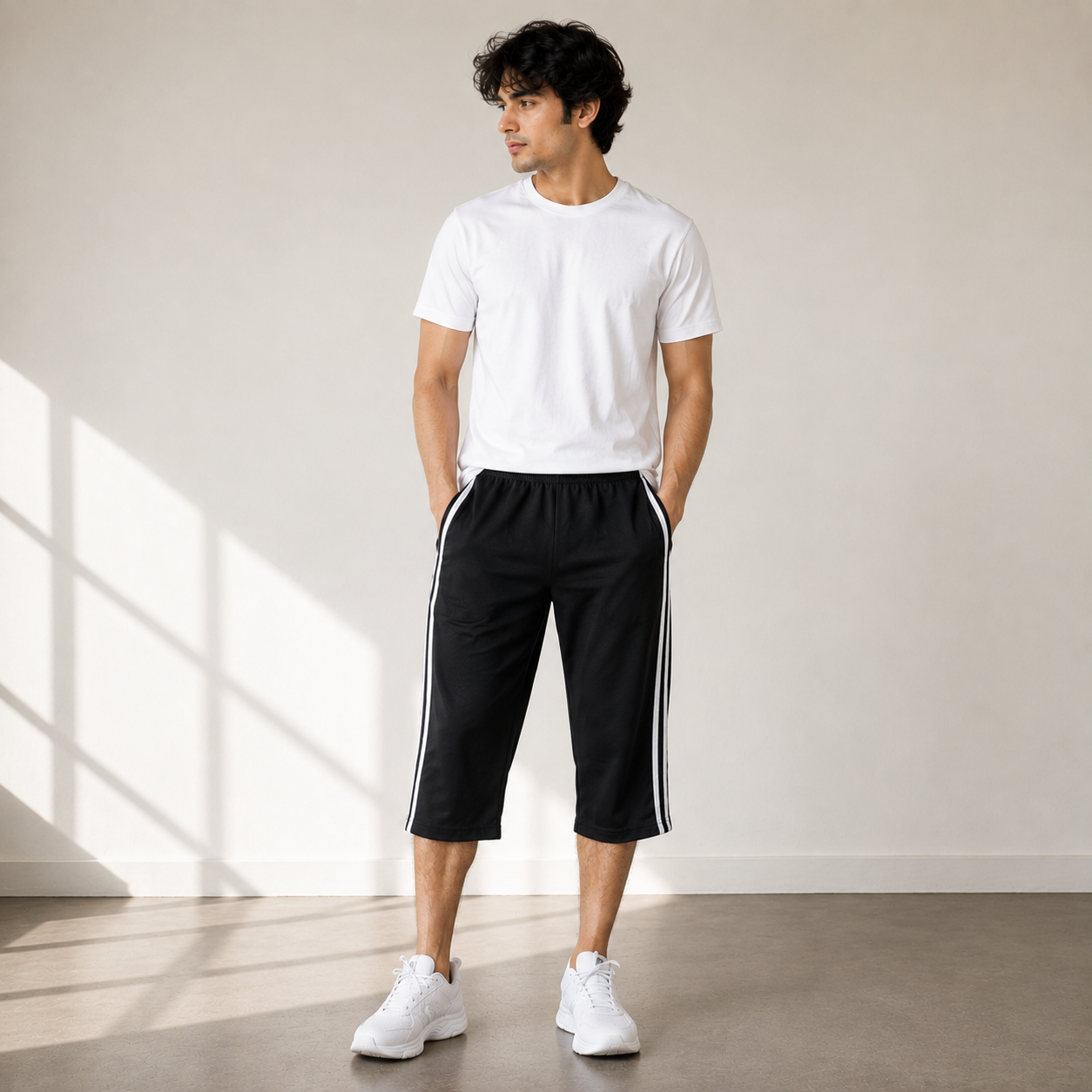 Pack of 3 Shorts For Men Jersey Summer Casual Style Comfortable Fit Multicolor