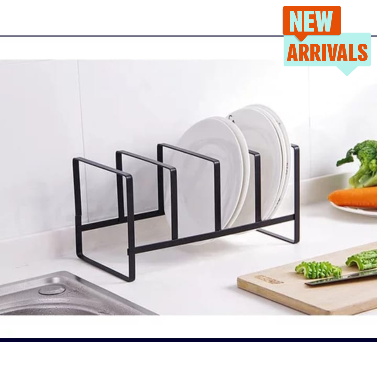 5 Tires Kitchen Storage Rack Pan Pot Lid For Cutting Board,pan,pot