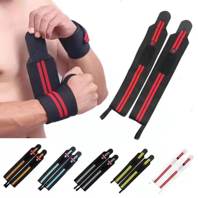 Weight Lifting Wristband Elastic Breathable Wrist Wraps Bandage