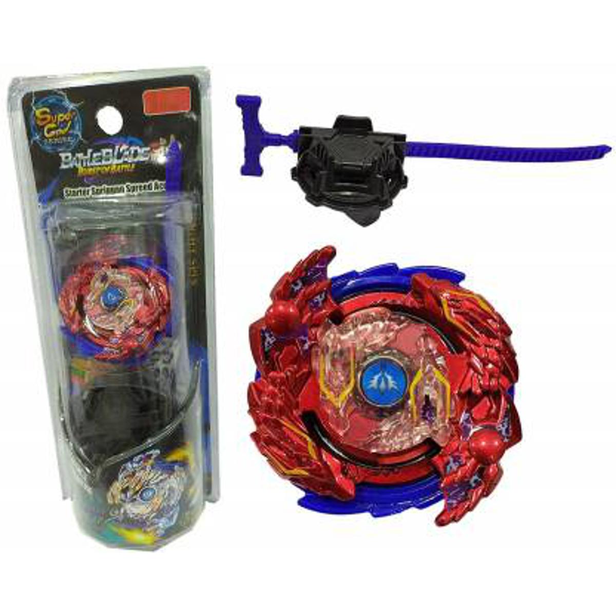 Battle Blade Blood Spear Fierce Fighting Spinning Toy with Launcher