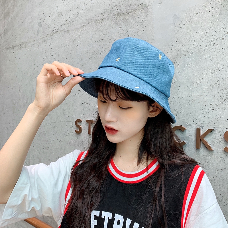 New Korean Style Wild Casual Bucket Hat 