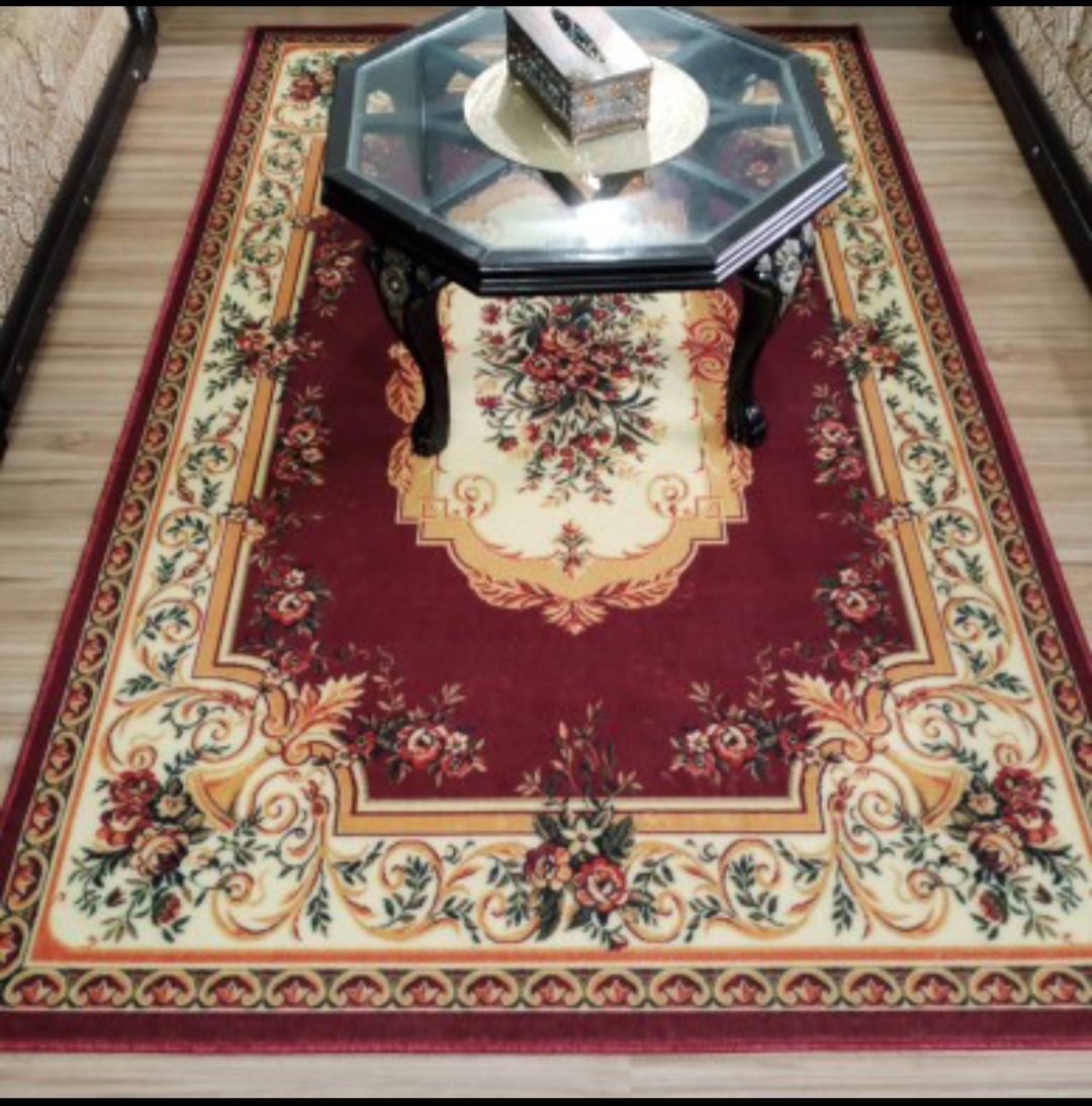 Carpet Center Piece, Floor Mat, Carpet Rugs, Beautiful Rug Aprprox 5ft x 8ft