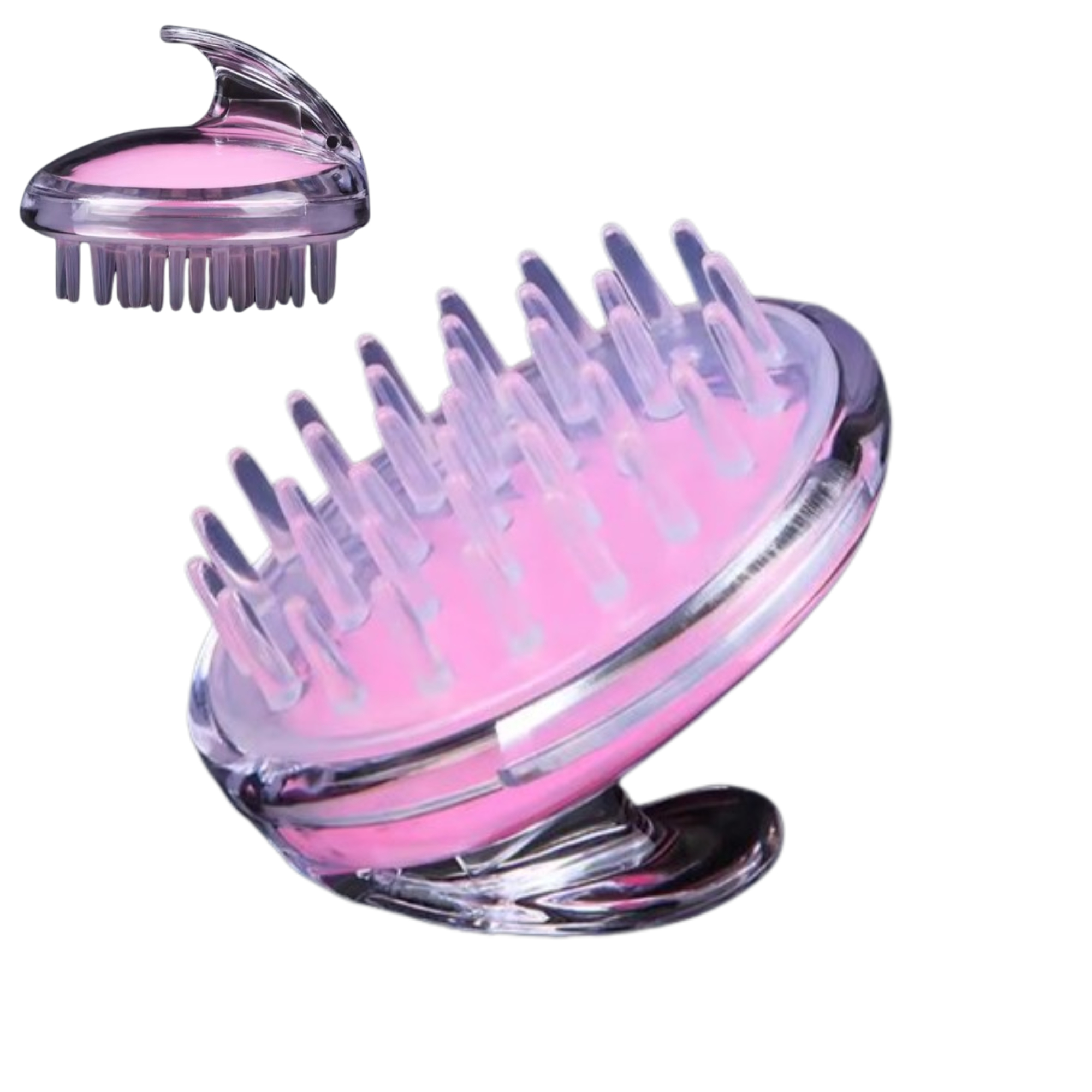 Hair Wash Brush Hair scalp Massage Brush Silicone Head Anti Dandruff