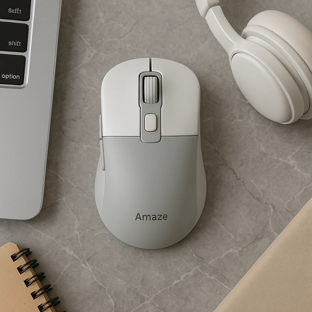 Amaze A715 Probus Comfort Click Wireless Mouse with 6 buttons 2.4G Wireless Mouse for Home and Office 14 f3ad91d18562f6f322798a6b02465edb