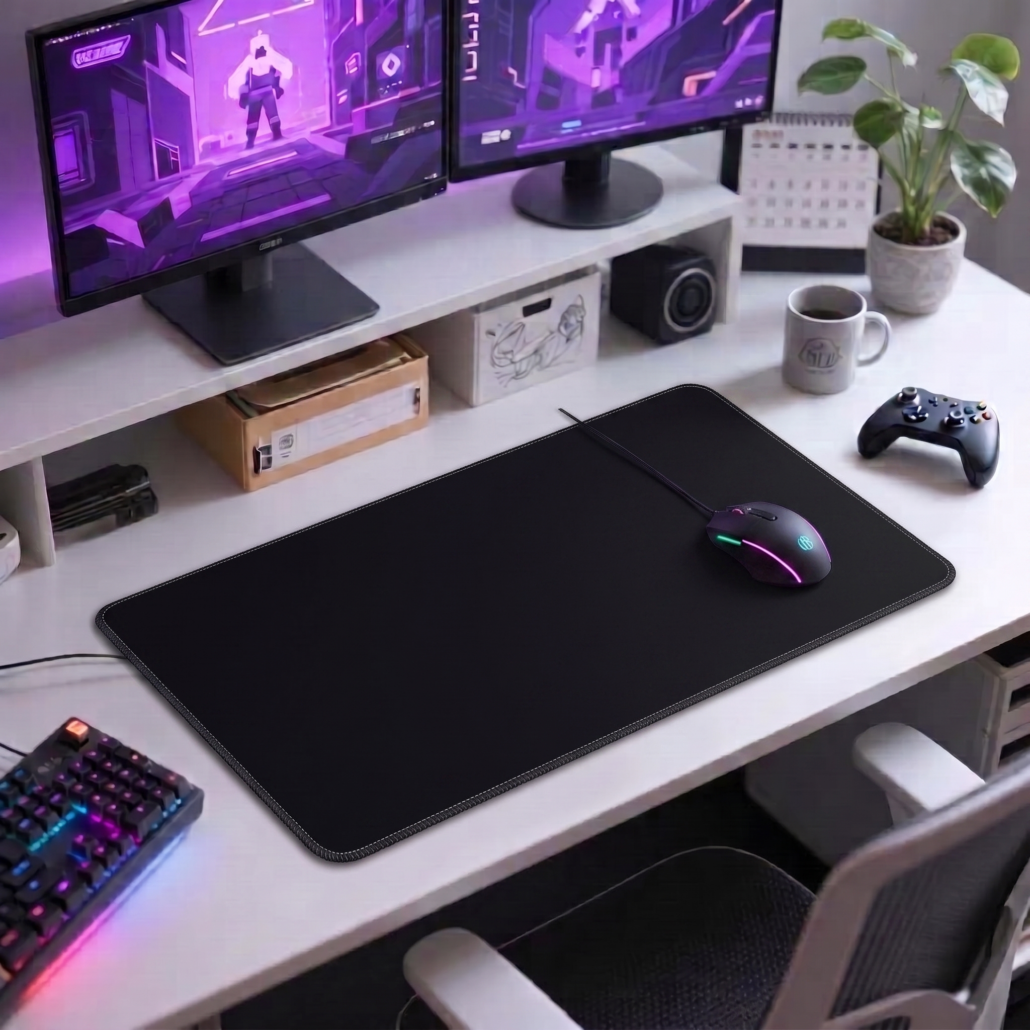 SIXZO Gaming Mouse Pad 600*300mm with 3mm thickness for Gaming and office Desk Mat Pad Mousepad