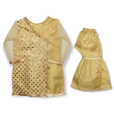 Gold suit fancy on sale dress