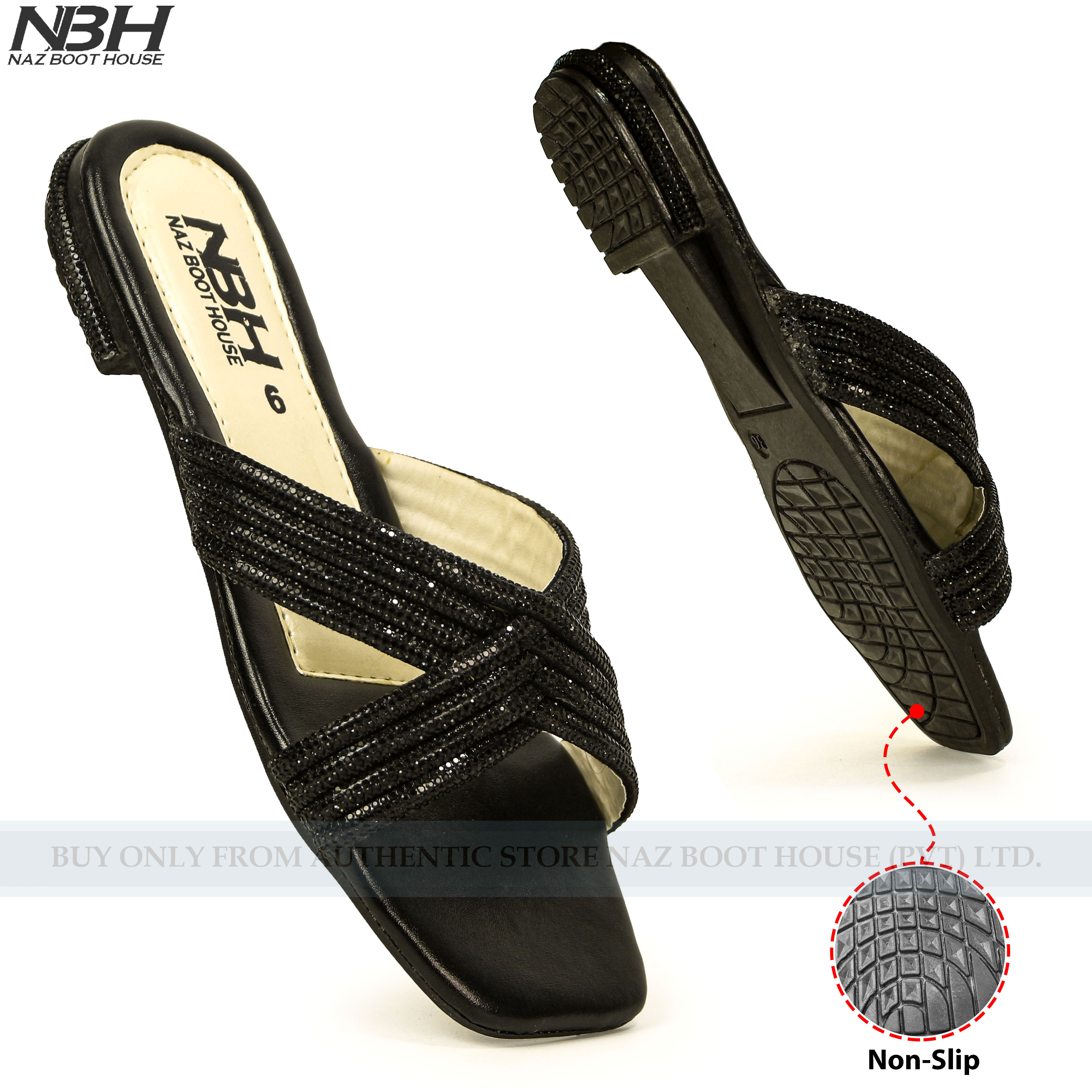 Fancy Slippers For Women - Non Slip Single Strap And Comfortable Slides For Women - Lightweight Sleepers For Girls - Shoes For Women - Women Slippers - Ladies Chappal - Chappal For Women - New Slippers For Girls - Perfect Gifts For Girls