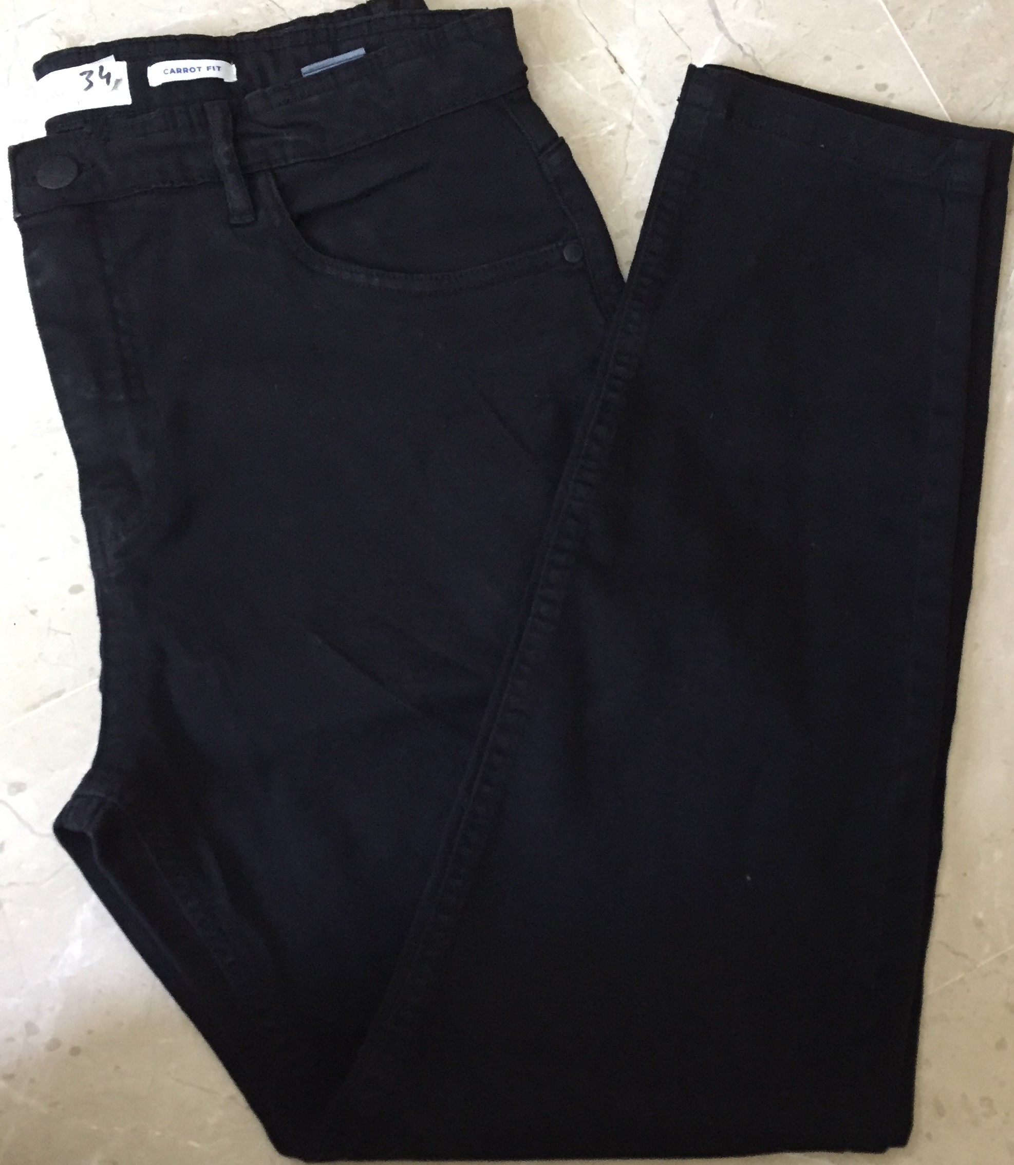 cotton jeans black colour