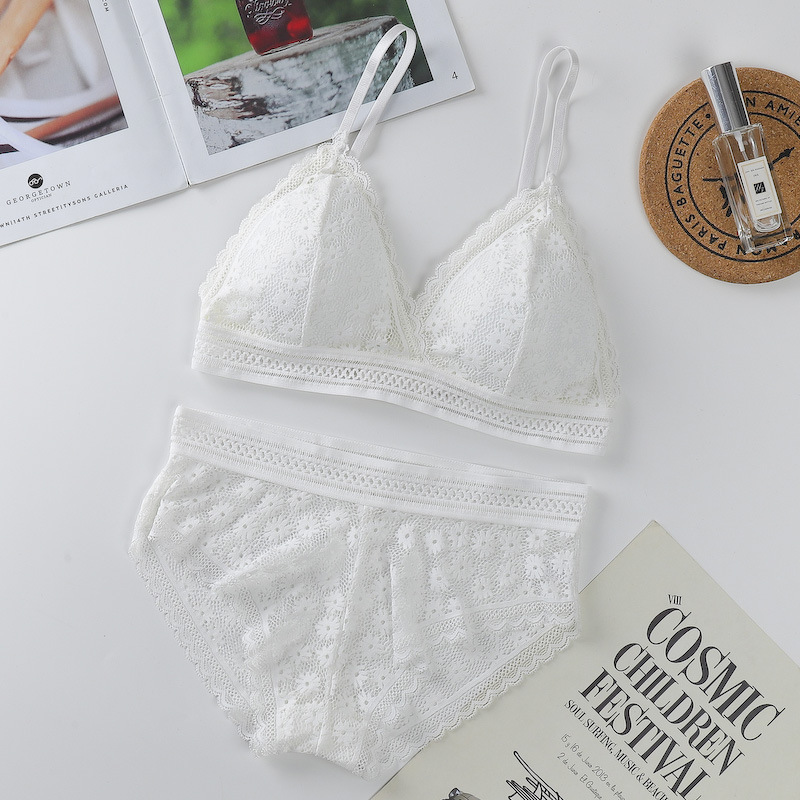 Push up Bra Women Beautiful Lingerie Lace Bralette Seamless Padded Underwear Bra Crop Tops Beauty Back Brasiere Bra
