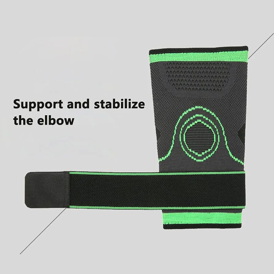 1 PC Elbow Support for Men, 1Pack Elbow Brace Women Compression Arm Sleeve for Tennis Elbow, Golfers Elbow, Arthritis, Weightlifting, Tendonitis, Forearm Support