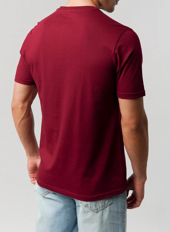 Maroon Half Sleeve Tshirt