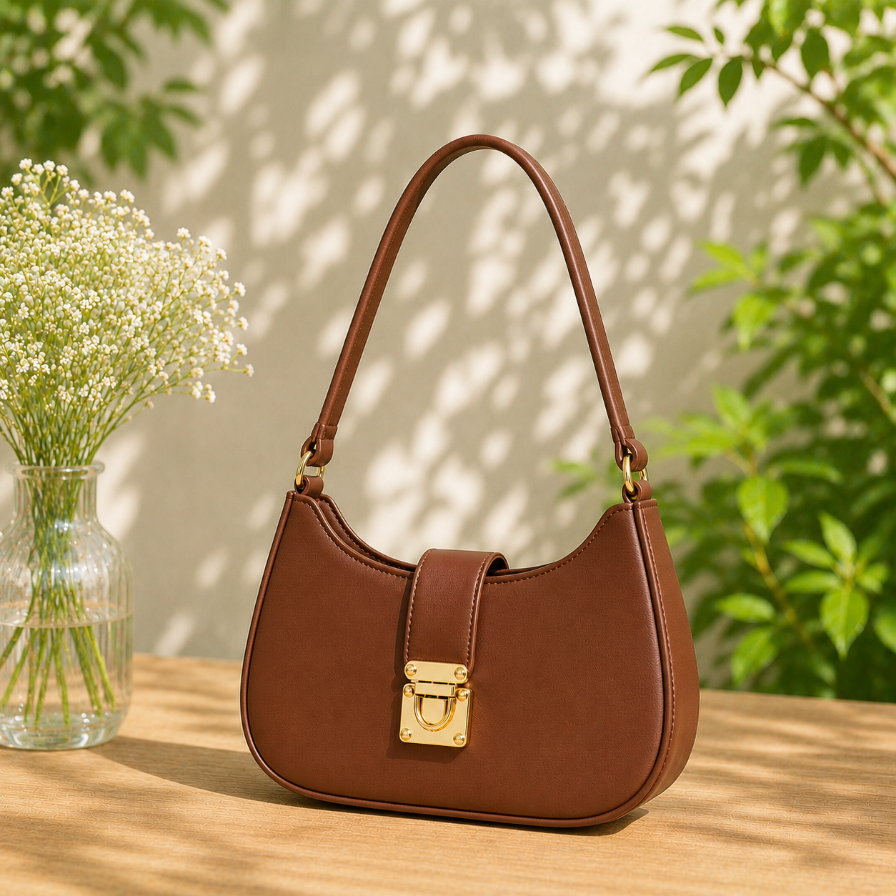 Style Hub Latest Design Handbag For Girls - Stylish Shoulder Bag With Long Strap | Trendy Cross Body Bag For Ladies | PU Leather Handbags For Girls & Women