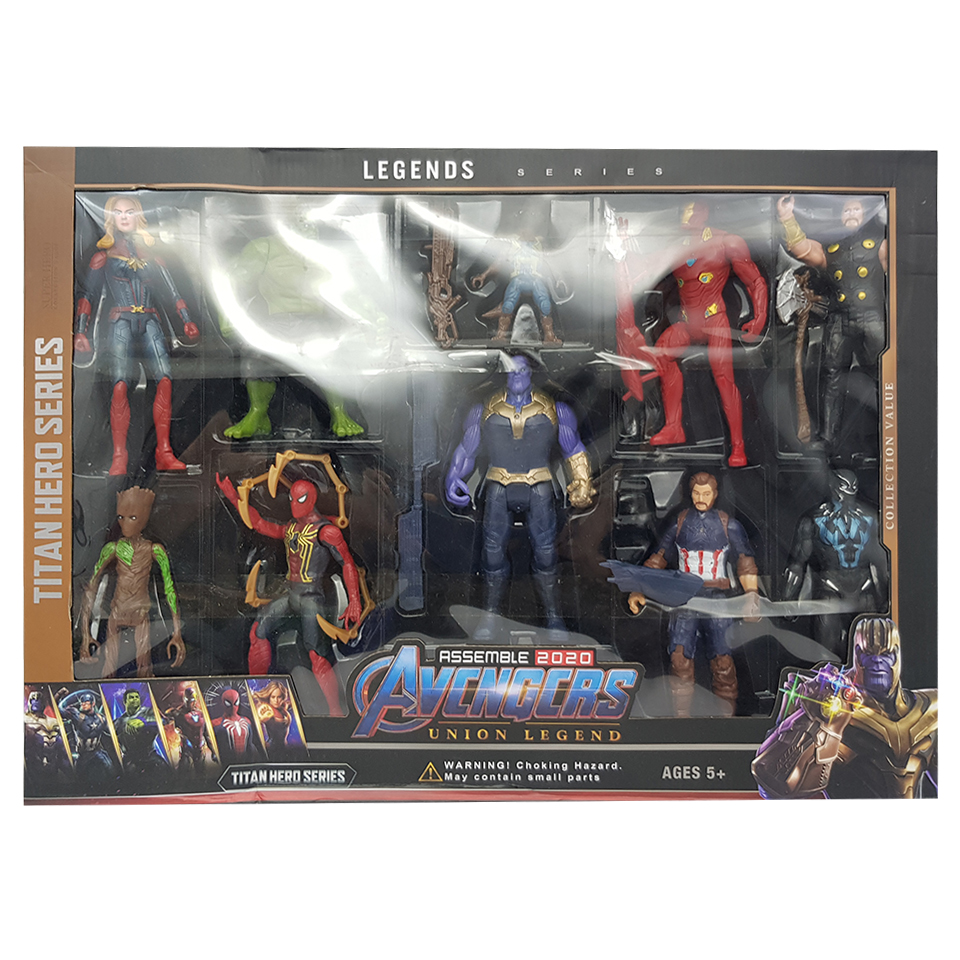 marvel deluxe figurine set