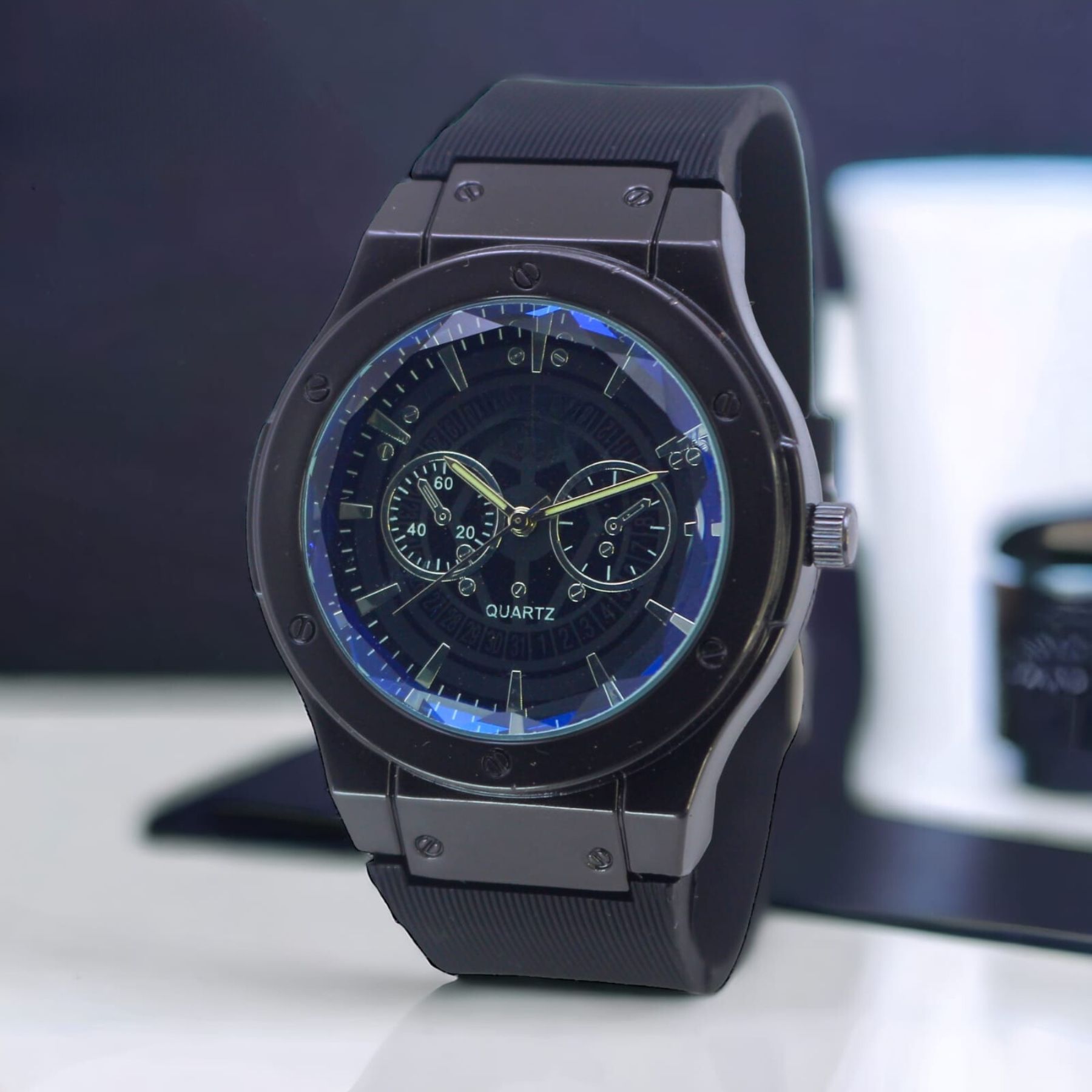 Men’s Watch For Mens Stylish and Durable design Perfect For Sports And Outdoor Activities Comfortable To Wear With Adjustable Strap