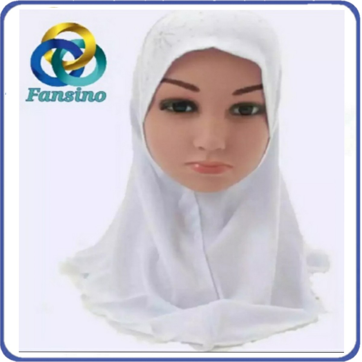 White scarf hot sale for girls