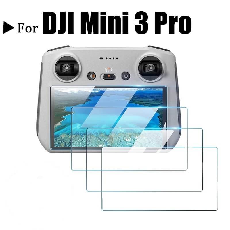 Screen Protector Tempered Glass Protection For DJI Mini 3 Pro/DJI Air 3 RC2 Remote Controller