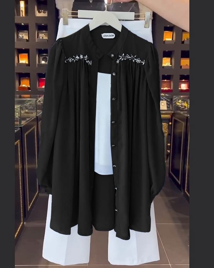 navy blue dress for baby girl Western Wear – ZoyaHussain main image 0