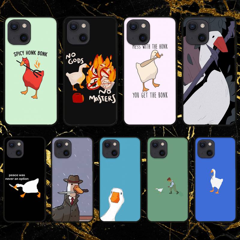 Untitled Goose Game Interesting Duck Game Phone Case For Iphone 11 12 Mini 13 Pro Xs Max X 8 7 6s Plus 5 Se Xr Shell Buy Online At Best Prices In Pakistan Daraz Pk