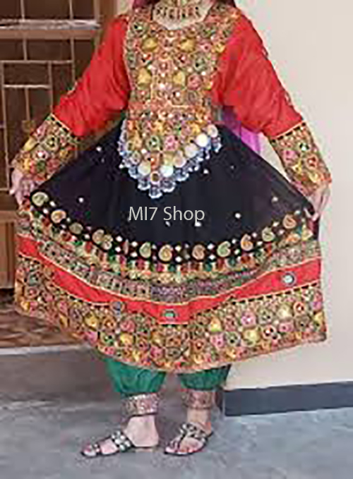Afghan Dress - Tribal Kuchi Dress - Eid Dresses - Mehandi Dress - Wedding and Party Outfit - Afghani Dress - Traditional Afghan Dress Girls Dress