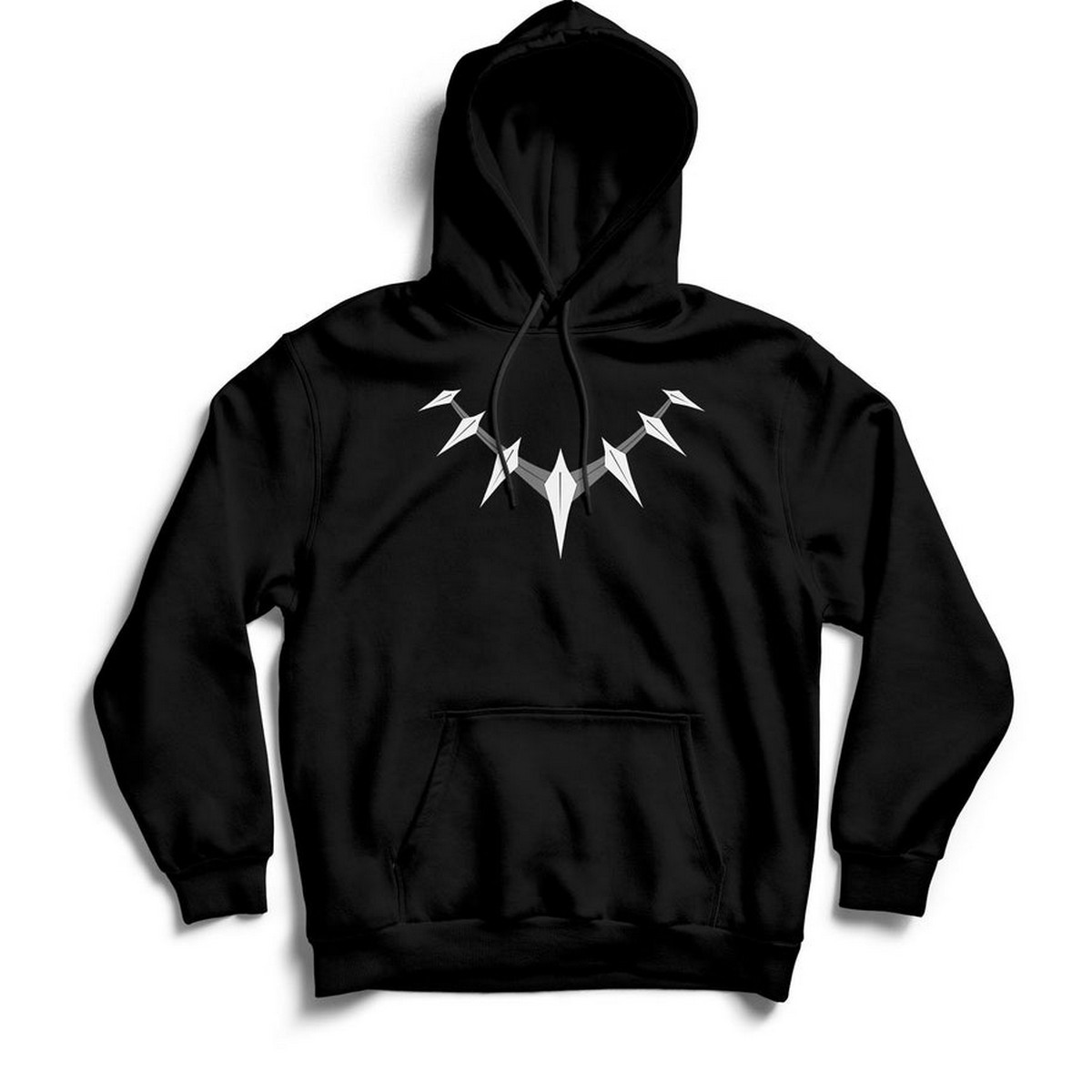 Black panther necklace outlet hoodie