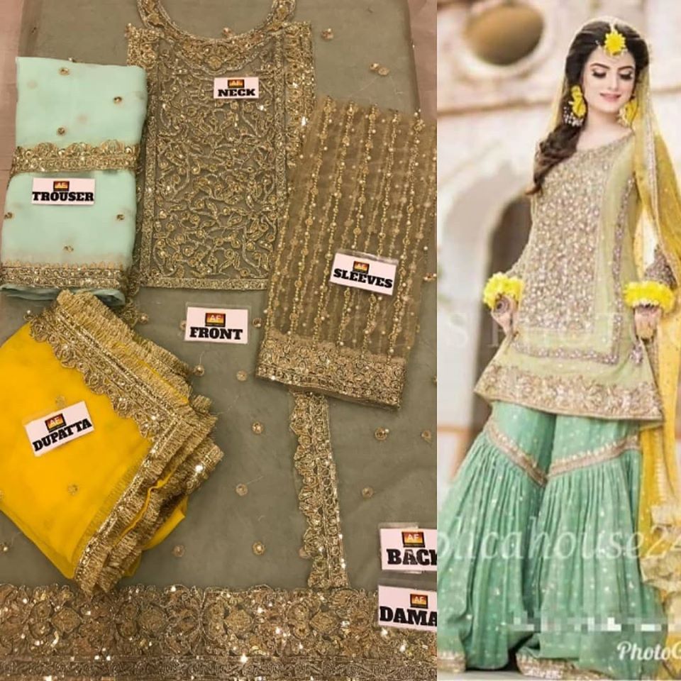 atif riaz bridal dresses