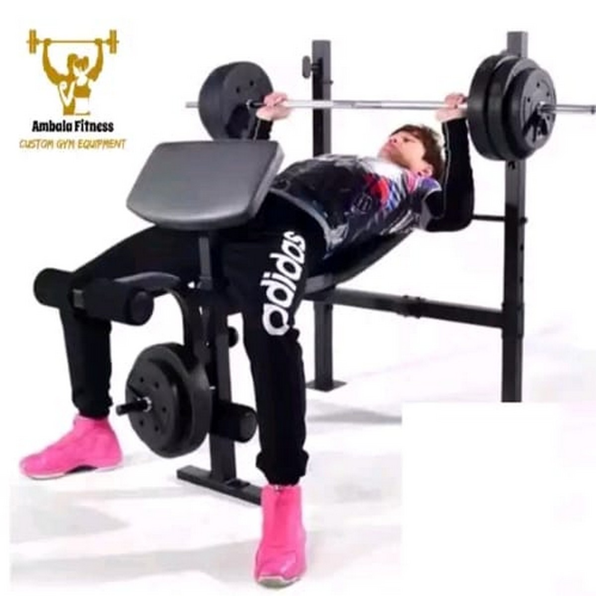 BEST Quality Multi 6 Exercise Adjustable Chest Bench Press Incline