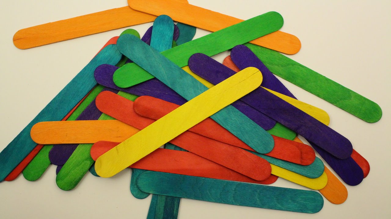 Ice Cream Sticks Assorted Colors Pack Of 6 Buy Online At Best Prices In Pakistan Daraz Pk