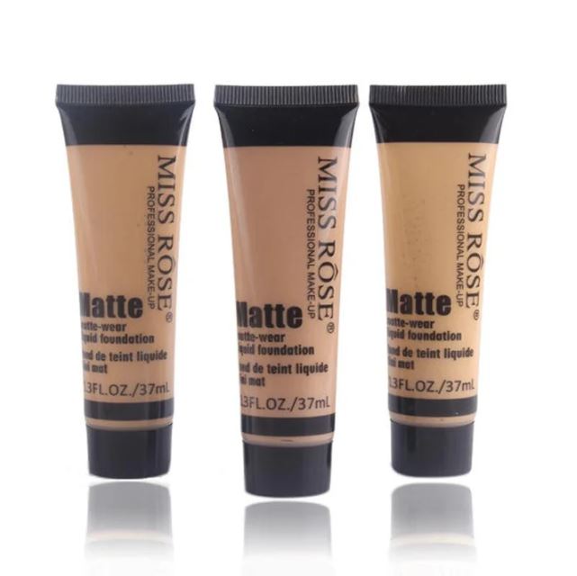 Miss Rose Long Lasting Liquid Full Skin Coverage Soft Matte Foundation 37ml