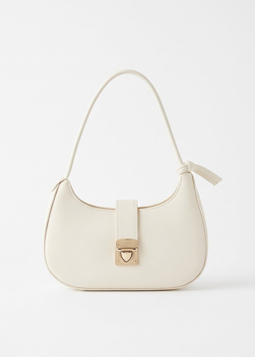 Stylish Moon Bag for Women – Trendy Crescent Shape Shoulder Bag, Lightweight Crossbody Purse (Black/Brown/Beige)