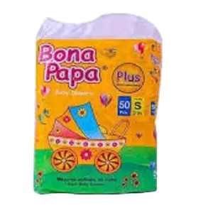 Bona Papa Super Diapers - Super Economy Pack - XXL Size 6 - 50 Pcs