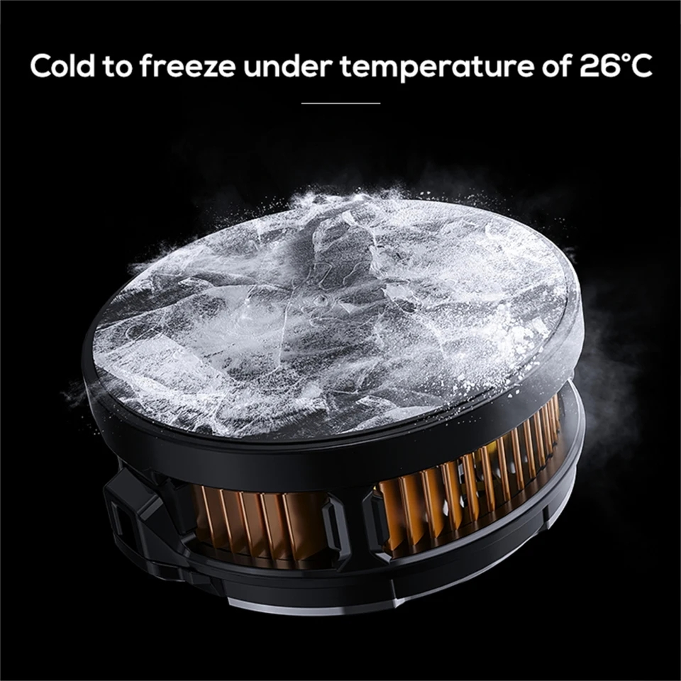 MEMO  CX07 Mobile Phone Cooler Magnetic Cooling Fan Case Radiator For PUBG Gaming Back Clip Cool Heat Sink For Smartphones