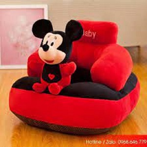 Baby's Cute Cartoon Plush Toys Support Chair Infant Learning To Sit Removable & Washable Baby Soft Seats Sofa