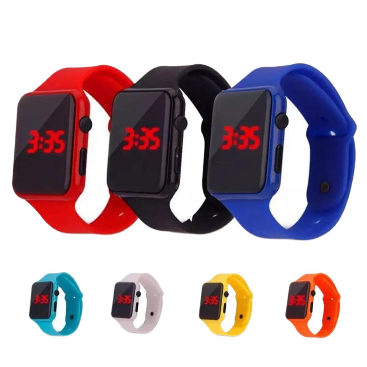 Digital Watch Square LED Shockproof Multi-Functional Automatic Sports Watch for Men's Kids Watch for Boys - Watch for Men