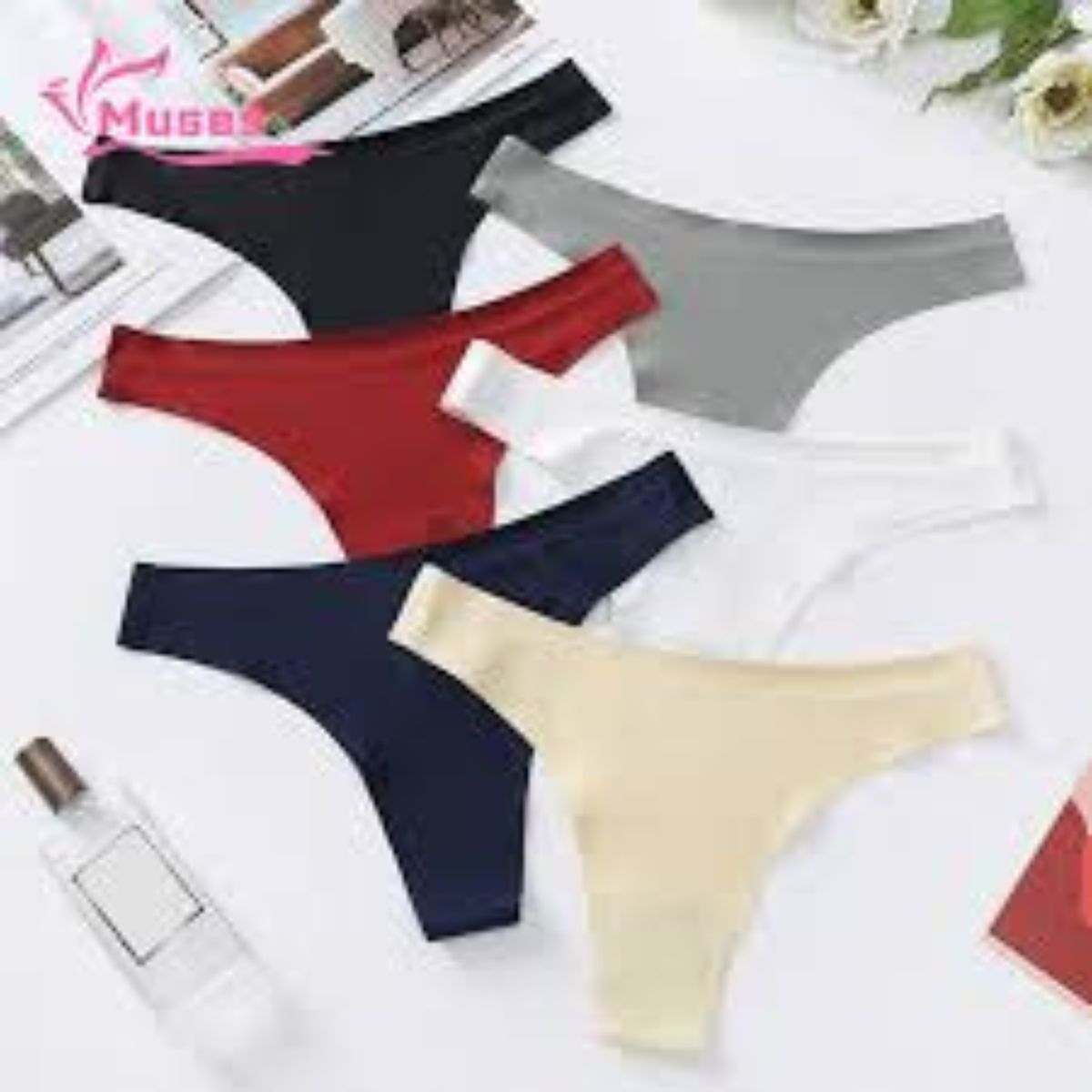 Underwear Soft Mesh Breathable Panty for Women Daily Wear Lingerie