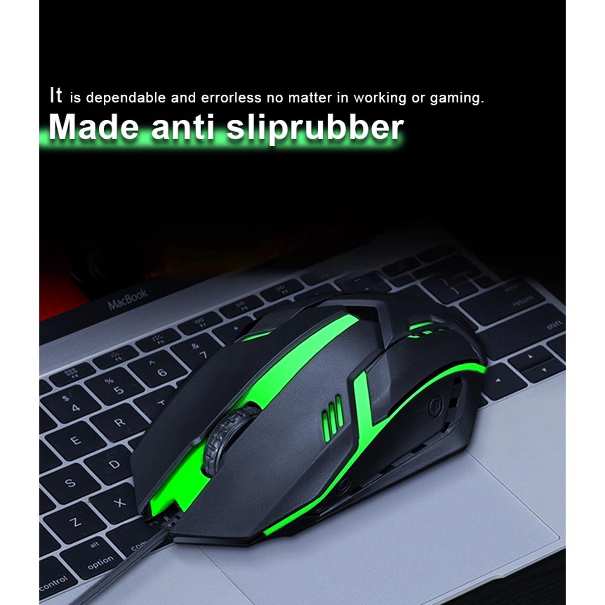 RGB Gaming Mouse Super Gaming Sensor 7 Color Changing Pubg mouse Opticle Computer Laser RGB price in Pakistan
