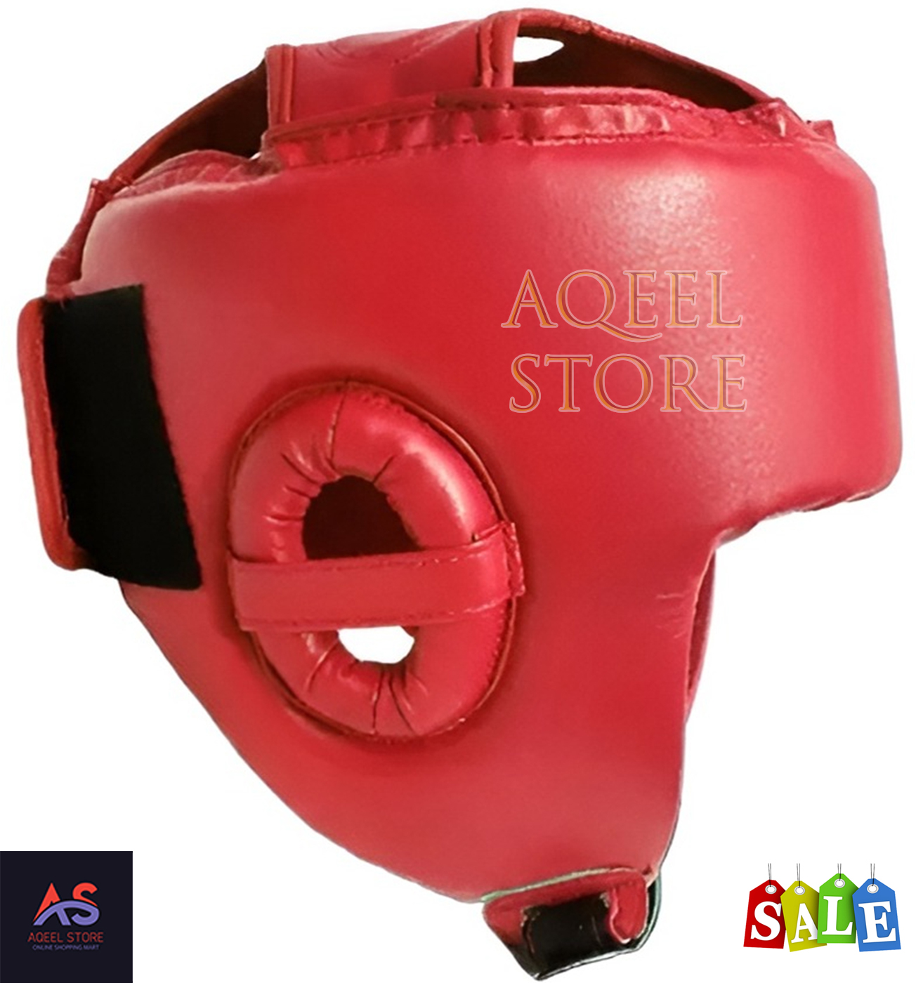 Aqeel Store Boxing Head Guard Helmet Head Protector Headgear, Muay Thai MMA Martial Art Training Headwear For Men and Women