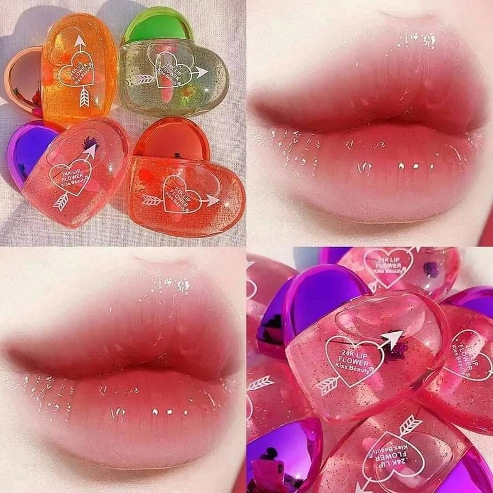 1 pcs Trendy Korean Heart Lip Gloss Cute Lip Gloss Cosmetic Matte Lip Plumper | Lip Gloss Non-Stick Cup Matte Liquid Lipstick