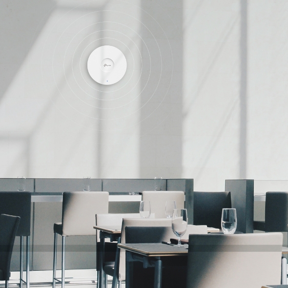 TP-Link WiFi 6 Access Point Ceiling Mount EAP650 AX3000 Ceiling Mount WiFi 6 Access Point - 18 Months Brand Warranty
