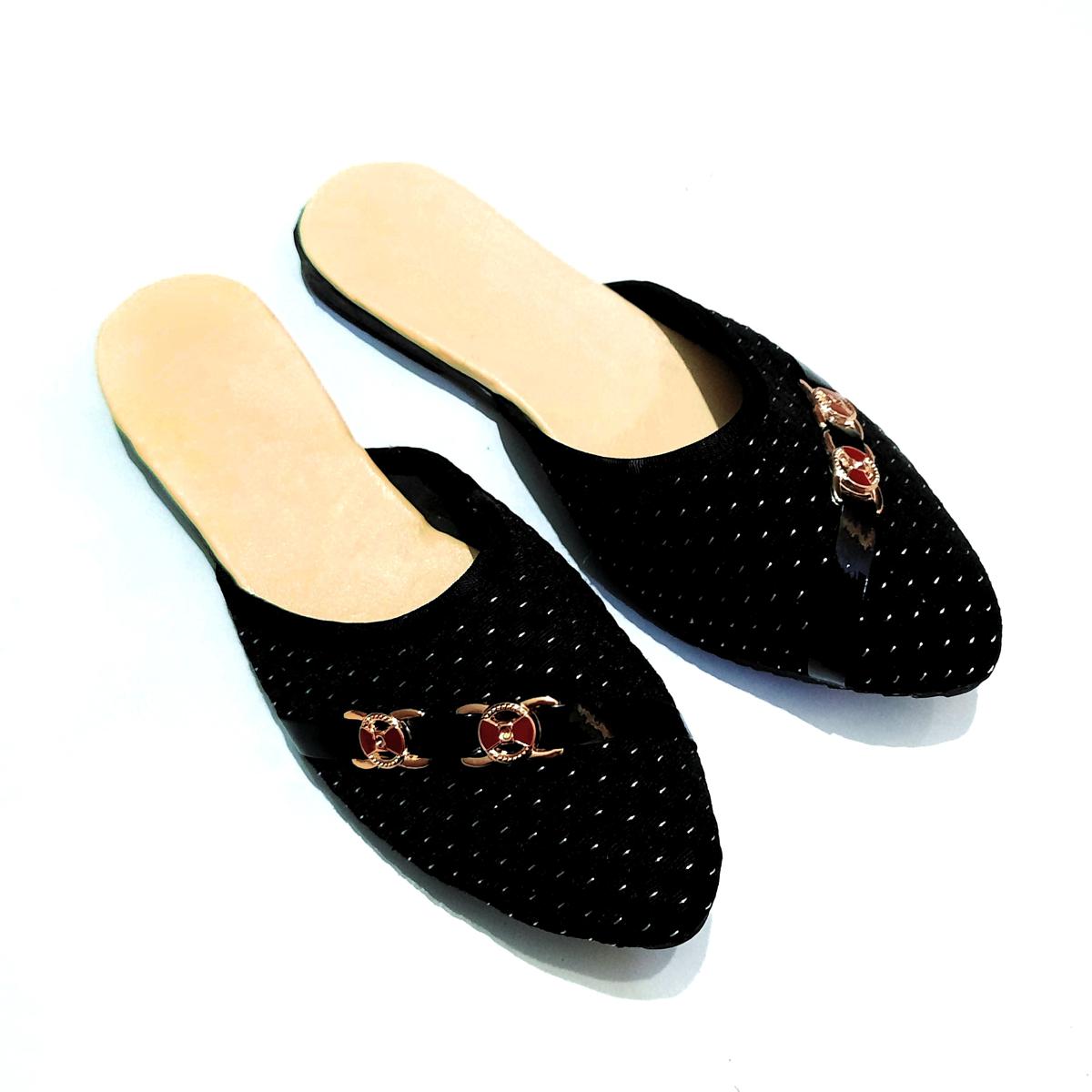 Aneesa Collections Women's Flat Sandals - Comfortable, Stylish, Trendy Design, Cotton Material, US Sizes 6-9