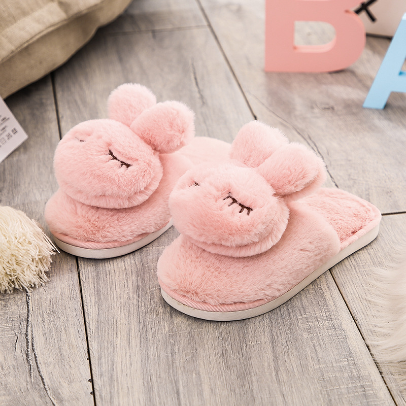 Pink Fuzzy Slippers, No Minimum Orders