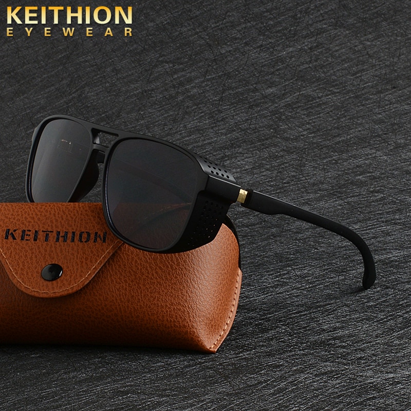 leather side shields for sunglasses