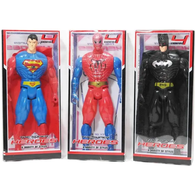 Batman spiderman store toys