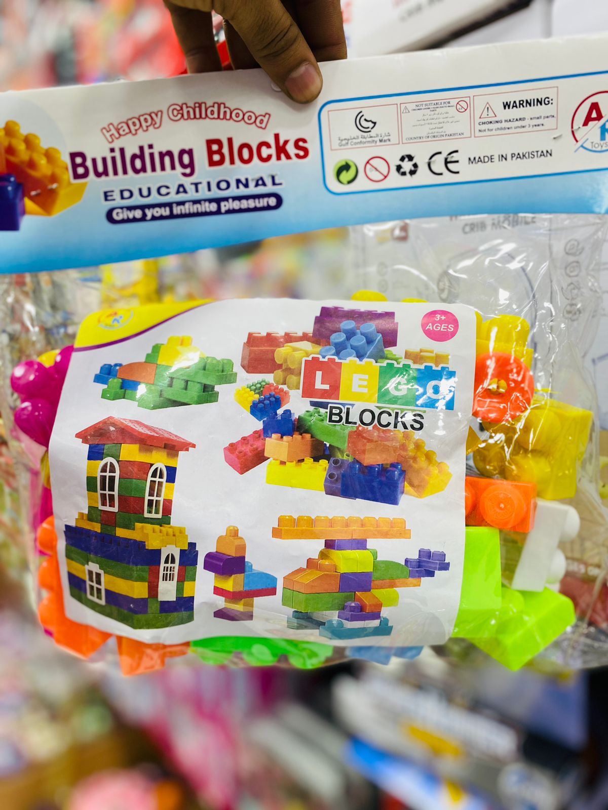Jumbo Blocks With Wheels Building Blocks For Kids