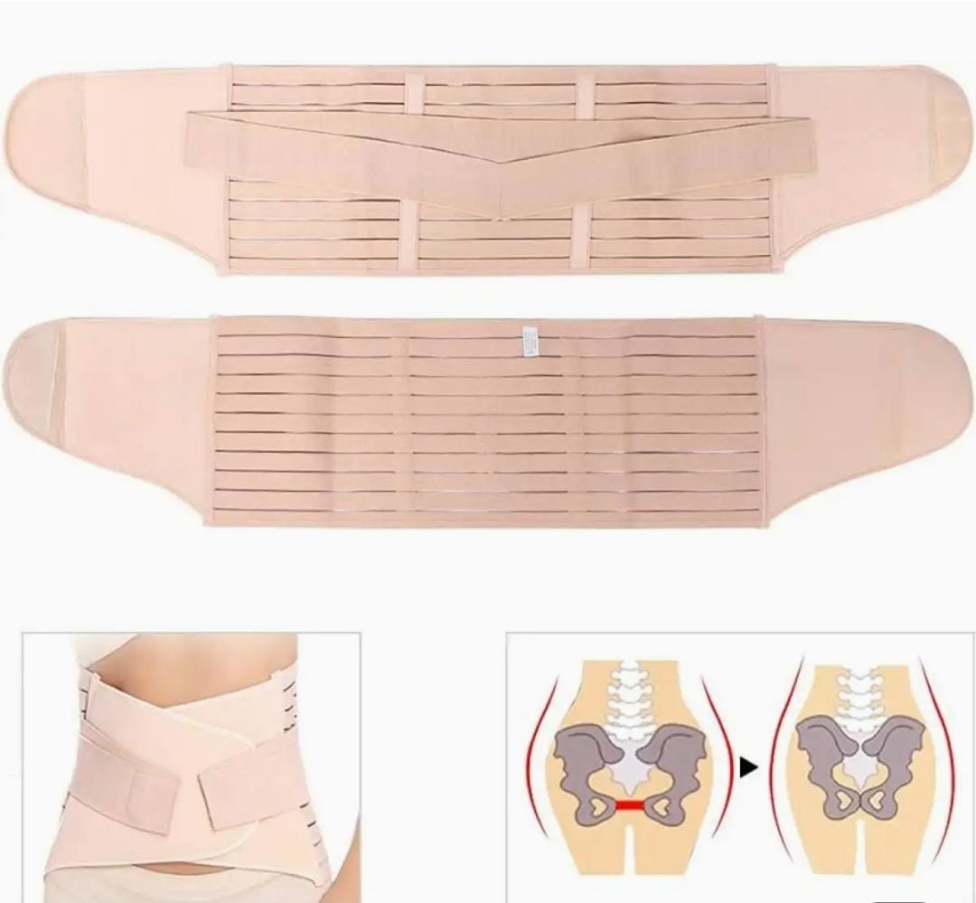 Postpartum Slimming Belt, Maternity Abdomen Support (Breathable Polyester & Spandex)