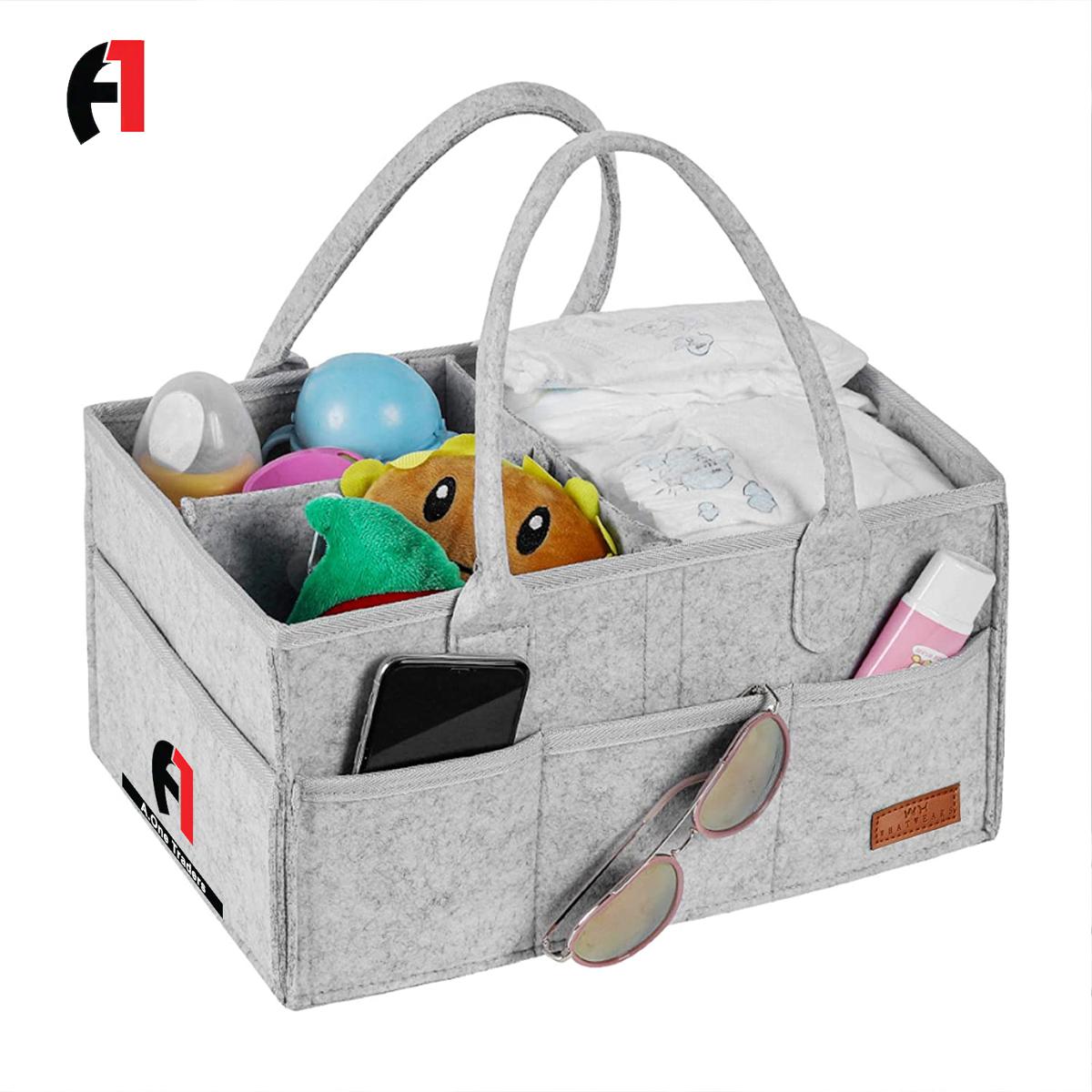 Mummy bag pack mother / Baby Diaper Caddy Organizer Bag-Portable Storage Basket, Essential Bag for Nursery, Changing Table and Car - Waterproof Liner Is Great for Storing Diapers, Bottles